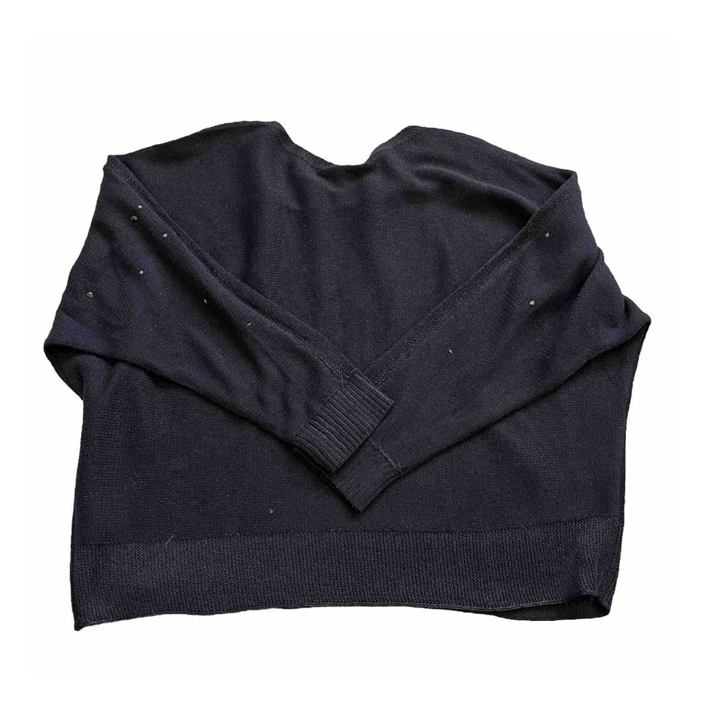 NIC + ZOE NWT Falling Stars Embellished Boatneck Pullover Sweater Size XL - Picture 2 of 6